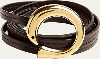 Bottega Veneta Cintura Leather Wrap Belt