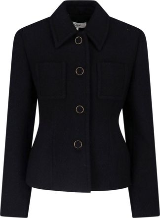Chlo&eacute; Blazer In Lana Vergine