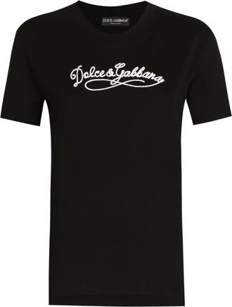 Dolce & Gabbana logo T-shirt - Black