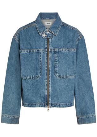 A Gold E Agolde Denim Jacket - Mid Blu - XL