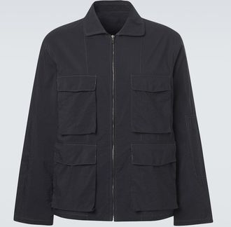 Christophe Lemaire Giacca field in tela di cotone