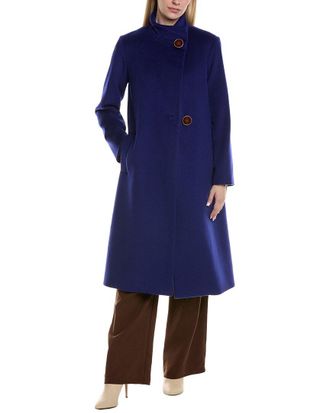 Fleurette Fleurette Wool-Blend Coat