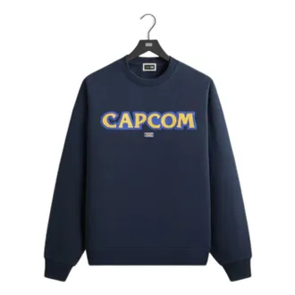 Kith x Capcom Vintage Nelson Crewneck Nocturnal KHM034322-413