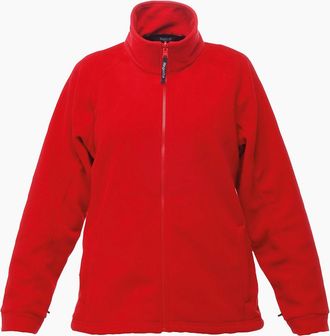 Regatta Womens Regatta Womens/Ladies Thor III Anti-Pill Fleece Jacket - Red - Size: 12