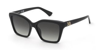 Nina Ricci SNR479 0700 Womens Sunglasses Black Size 54