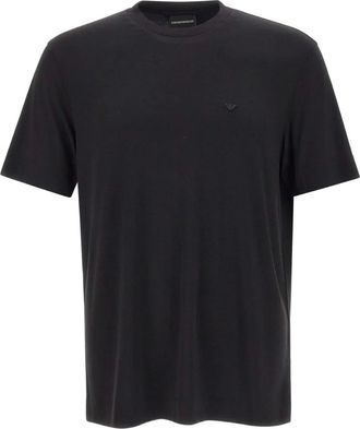 Emporio Armani T-shirt con logo - Nero