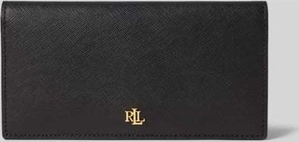Lauren Ralph Lauren Portemonnaie mit Label-Detail in Black, Gr&ouml;&szlig;e 1