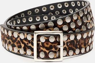 Golden Goose Cintura Con Borchie Martellate