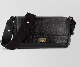 Anya Hindmarch crossbody satchel bag adjustable strap hardware