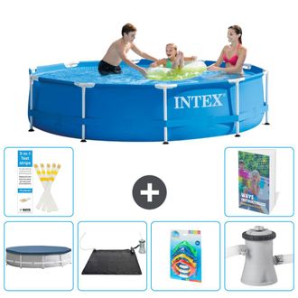 Intex Piscina Con Estructura Redonda - 305x76 Cm - 7-piezas S37