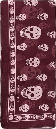 Alexander McQueen Classic Skull Foulard