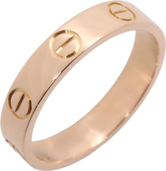 Cartier Gold Pink Gold (18K) Band Ring (Pre-Owned)
