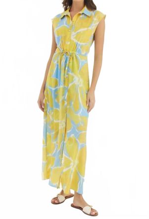 Hutch Layton Maxi Dress In Yellow