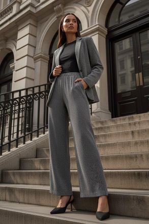 Roman Herringbone Trouser