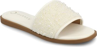 Journee Collection Women & apos;s Precly Evening Flat Sandals