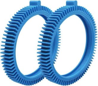 OEM Pneu Robot Piscine - Diam&egrave;tre Interior 152 Mm - Perfil Crantado Con Ergot Central - Compatible Con Limpiadores De Piscina De 4 Ruedas - 4 Piezas