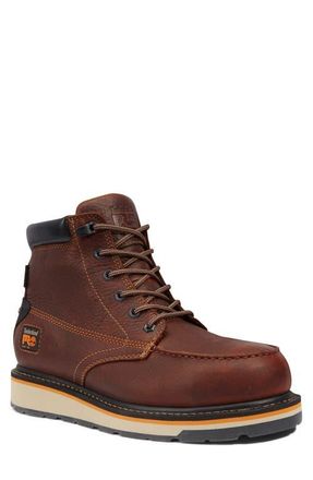 Timberland Gridworks 6 Waterproof Work Boot in Brown at Nordstrom, Size 13