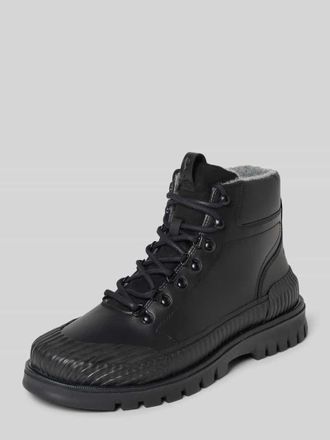 GANT Schn&uuml;rstiefel mit Label-Detail Modell Nebrada in Black, Gr&ouml;&szlig;e 42