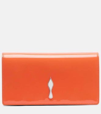 Christian Louboutin Bettina patent leather clutch