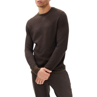Rag & Bone Gregory Crewneck Sweater in Stonewall at Nordstrom Rack, Size Xx-Large