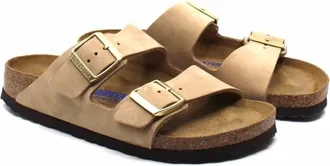 Birkenstock Womens Arizona Sandals - Narrow In Sandcastle