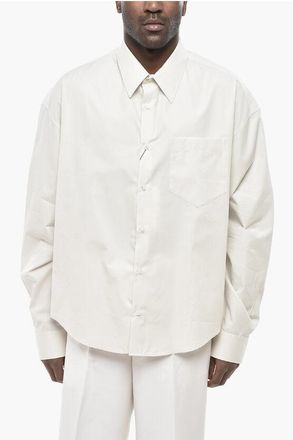 Ami Poplin Shirt with Pocket size Xxl
