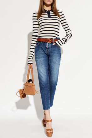 Dsquared2 Jeans Teddy, Womens, Navy Blue