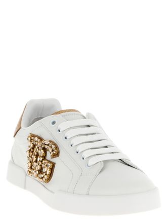 Dolce & Gabbana Portofino Sneaker - White