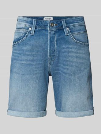 Jack & Jones Jack & Jones Regular Fit Jeansshorts im 5-Pocket-Design Modell RICK in Blau, Gr&ouml;&szlig;e XL