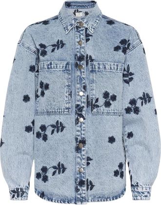 Kaffe Jassen, Dames, Blauw, L, Denim, Denim Jassen