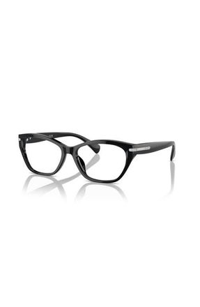 Ralph Lauren 53mm Rectangle optical glasses in Black at Nordstrom
