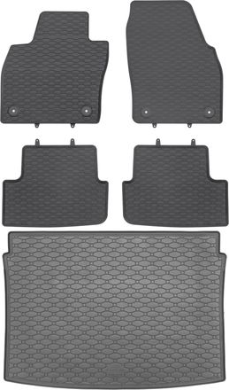 OEM Rigum 429022 Maletero + Alfombrillas Geyer 889/4c - Seat Arona Crossover 11/2017 (maletero Superior) Reposapi&eacute;s Av2 Delantero - Instalado
