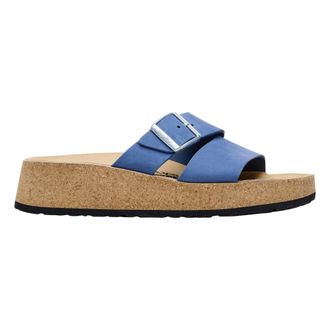 Birkenstock Almina Platform Sandal Elemental Blue 1026931 Womens