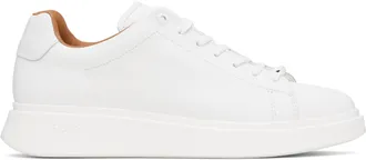 スニーカー CHURCH'S White Leather Mach 3 Sneakers Church's sneaker MACH 3 WHITE