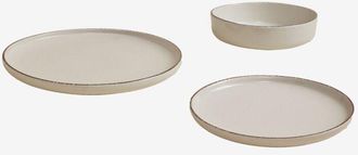 Sklum Servizio da tavola in gres Ronilena da 12 pezzi Sklum