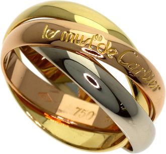 Cartier Yellow Gold (18K) Pink Gold (18K) White Gold (18K) Band Ring (Pre-Owned)