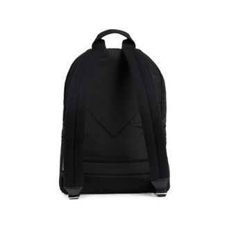 Kenzo Mens Backpack Jumping Tiger Motif Black Polyester Backpacks