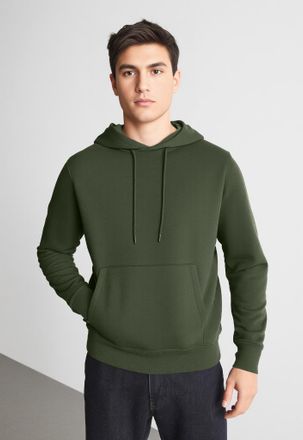 Jack & Jones JJESTAR BASIC SWEAT HOOD NOOS, mit Rippb&uuml;ndchen