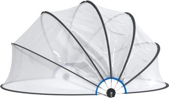 vidaXL Vidaxl - C&uacute;pula Para Piscina Redonda Pvc 406x203 Cm