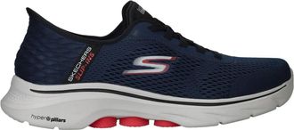 Skechers Go Walk 7 Free Hand 2 Slip-Ins - Heren - Sneakers - Blauw - 43 EU - Schoenen