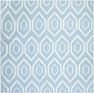 Safavieh Alfombra lana blu/neutrale 183 x 183 cm