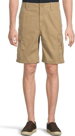 L.L.Bean Allagash Cargo Shorts Natural Fit 10 Mens Shorts Dark Khaki : 30 10, Canvas/Cotton