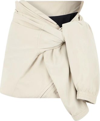 Balenciaga Dames, Rokken, Beige, Maat: XS Polyamide