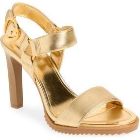 DKNY Blaire Ankle Strap Sandal in Gold at Nordstrom Rack, Size 9.5