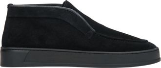 Estro & Luminara Hoge Enkel Loafers - Dames - Enkellaarsjes - Zwart - 37 EU - Leer - Schoenen