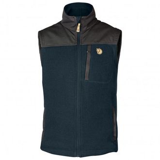 Fjällräven Buck Fleece Vest Fleecegilet für Herren | blau