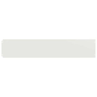 Berkfield Home Lawn Edgings 30 pcs White 20x103 cm Cold-rolled Steel