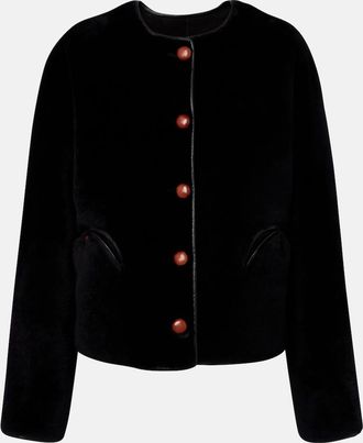 Blaz&eacute; Milano Blaz&eacute; Milano Gliss shearling jacket