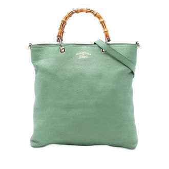 Gucci Pre-owned Gucci Tall Leather Bamboo Shopper Tote Ladies BVKCO4QT5ICKHCR4