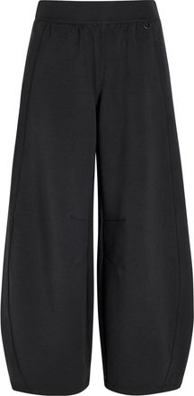 Nike 24.7 Wide Barrel-leg Impossiblysoft Jersey Sweatpants - Black - Xxs (UK4 / Xxs)